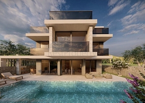 Вилла 5+1 в микрорайоне Калкан - Фетхие