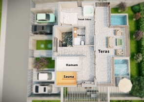 Вилла 5+1 в микрорайоне Калкан - Фетхие