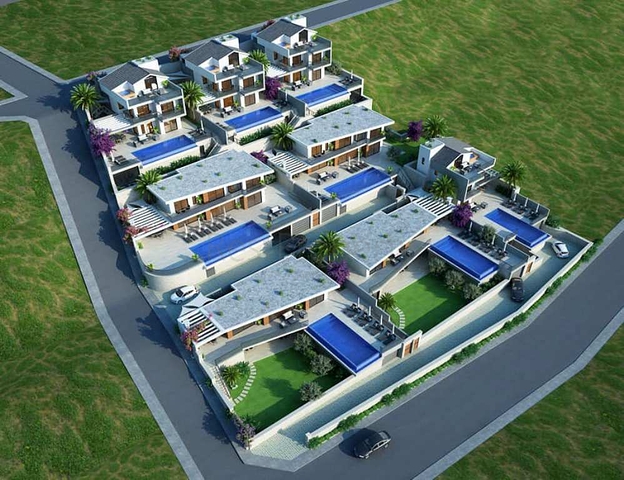 Вилла 4+1 в микрорайоне Калкан - Фетхие (Турция)