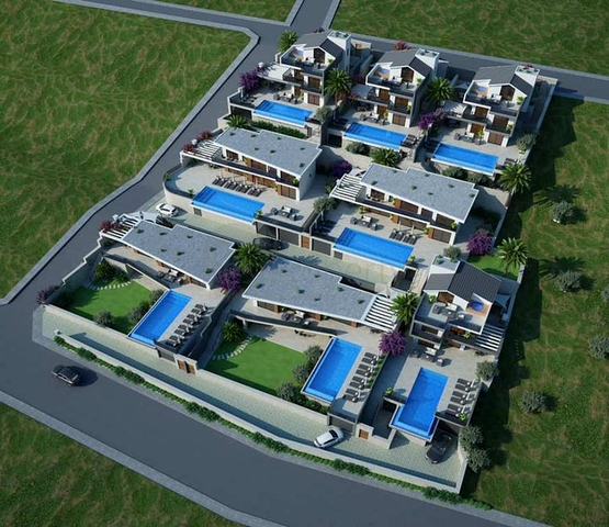 Вилла 4+1 в микрорайоне Калкан - Фетхие (Турция)