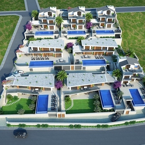 Вилла 4+1 в микрорайоне Калкан - Фетхие (Турция)