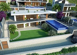 Вилла 4+1 в микрорайоне Калкан - Фетхие (Турция)