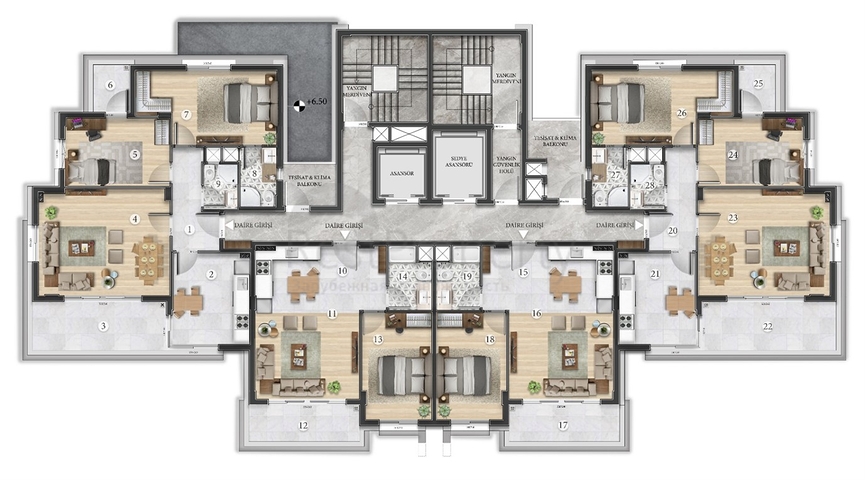 Инвестиционный проект в микрорайоне Алтынташ - Анталия