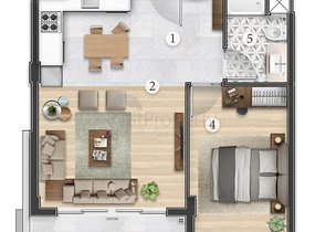 Инвестиционный проект в микрорайоне Алтынташ - Анталия