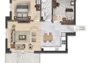 Инвестиционный проект в микрорайоне Алтынташ - Анталия