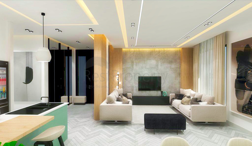 Виллы в микрорайоне Чамюва , Кемер - Анталия .