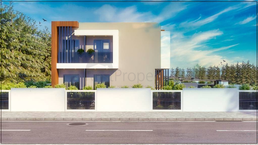 Виллы в микрорайоне Чамюва , Кемер - Анталия .