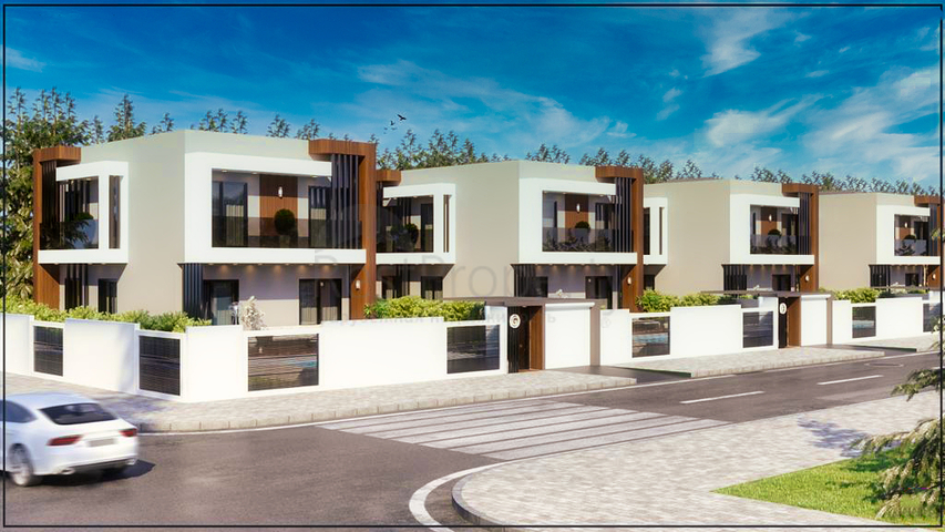 Виллы в микрорайоне Чамюва , Кемер - Анталия .