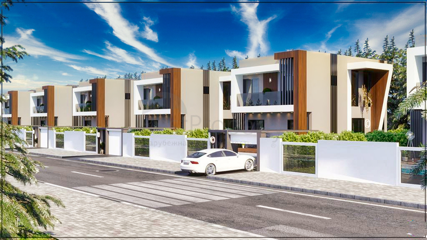 Виллы в микрорайоне Чамюва , Кемер - Анталия .