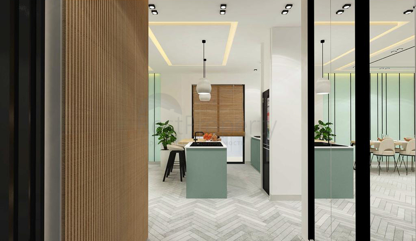 Виллы в микрорайоне Чамюва , Кемер - Анталия .