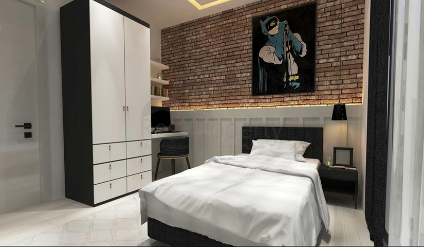 Виллы в микрорайоне Чамюва , Кемер - Анталия .