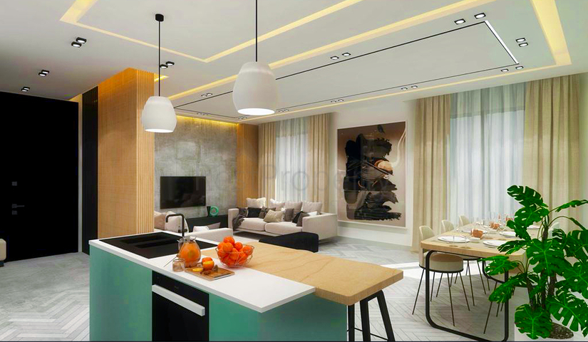 Виллы в микрорайоне Чамюва , Кемер - Анталия .