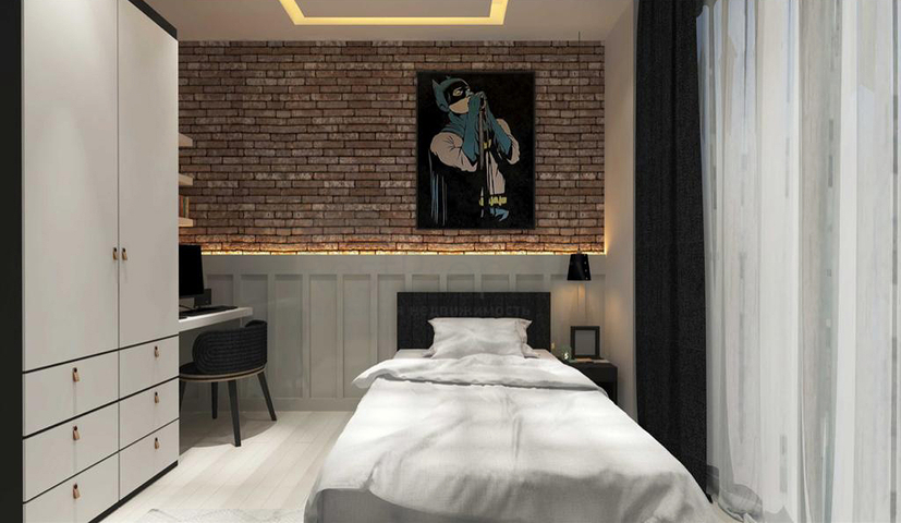 Виллы в микрорайоне Чамюва , Кемер - Анталия .