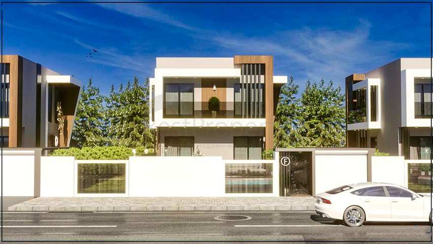 Виллы в микрорайоне Чамюва , Кемер - Анталия .