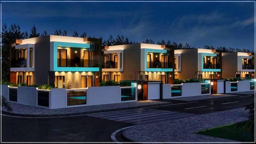 Виллы в микрорайоне Чамюва , Кемер - Анталия .