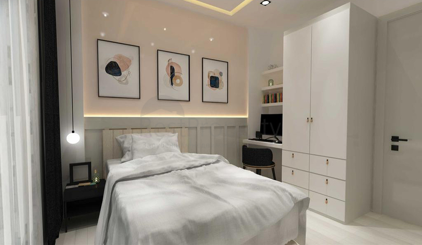 Виллы в микрорайоне Чамюва , Кемер - Анталия .