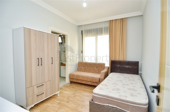 Квартира планировки 2+1 с мебелью в районе Кепез