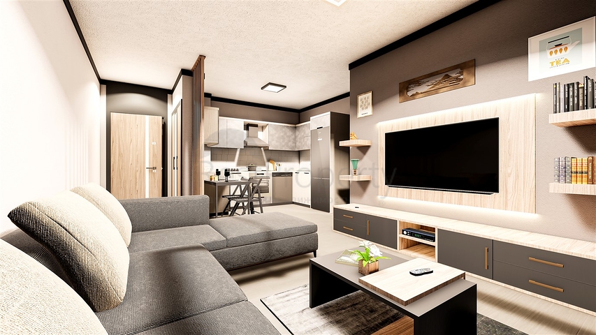 Квартиры 1+1, 4+2, 6+2 в районе Кепез - Анталия