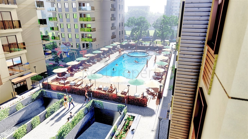 Квартиры 1+1, 4+2, 6+2 в районе Кепез - Анталия