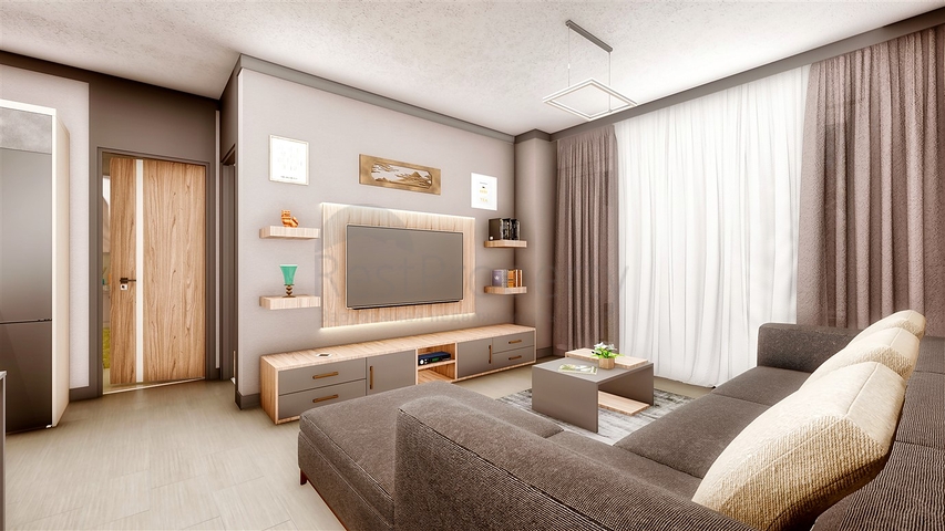 Квартиры 1+1, 4+2, 6+2 в районе Кепез - Анталия