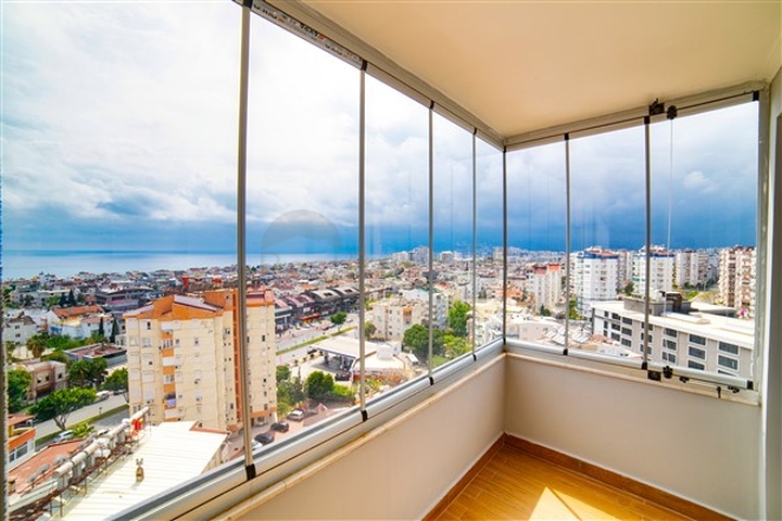 Квартира с великолепным видом на моря в микрорайоне Чаглаян - Анталия 