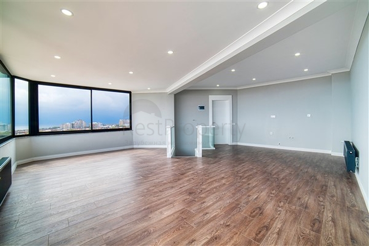 Квартира с великолепным видом на моря в микрорайоне Чаглаян - Анталия 