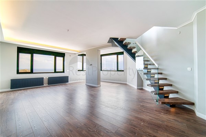 Квартира с великолепным видом на моря в микрорайоне Чаглаян - Анталия 