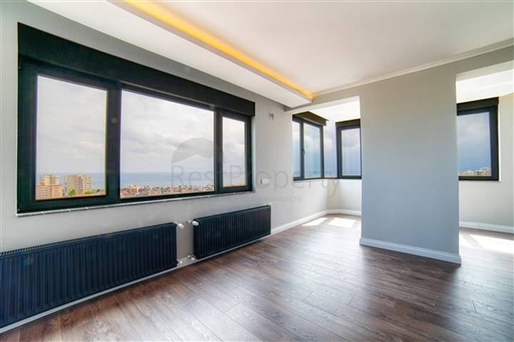 Квартира с великолепным видом на моря в микрорайоне Чаглаян - Анталия 