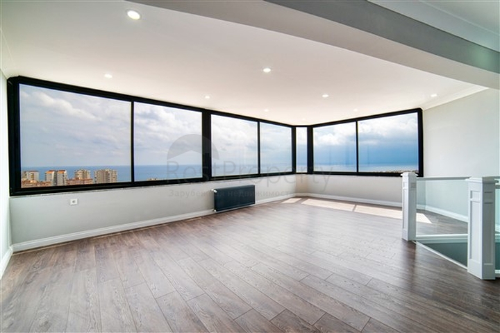 Квартира с великолепным видом на моря в микрорайоне Чаглаян - Анталия 