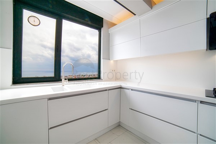 Квартира с великолепным видом на моря в микрорайоне Чаглаян - Анталия 