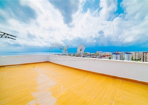 Квартира с великолепным видом на моря в микрорайоне Чаглаян - Анталия 