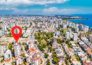 Квартира с великолепным видом на моря в микрорайоне Чаглаян - Анталия 