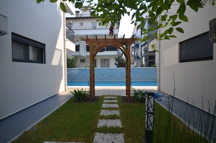  Квартира с двумя спальнями и бассейном в городе Фетхие