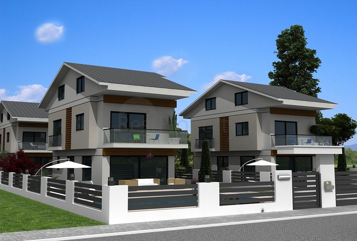 Близится к завершению 4-х спальная вилла с большим бассейном Фетхие