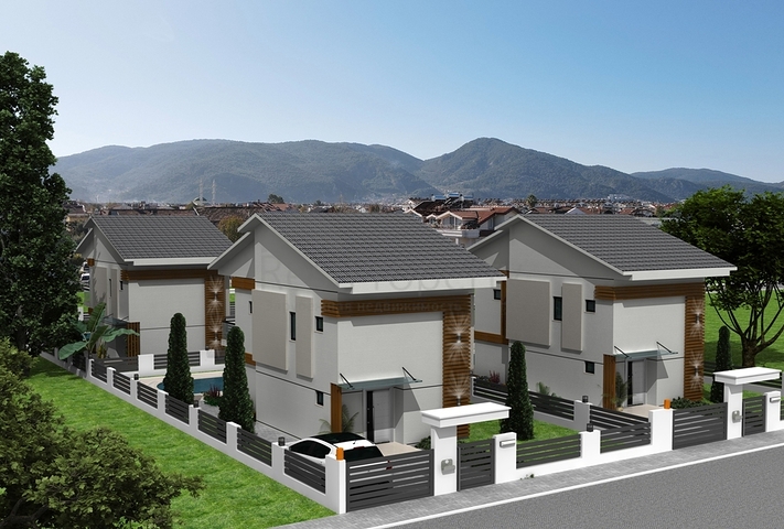 Близится к завершению 4-х спальная вилла с большим бассейном Фетхие