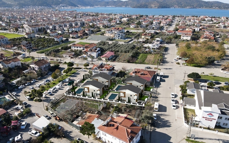 Близится к завершению 4-х спальная вилла с большим бассейном Фетхие