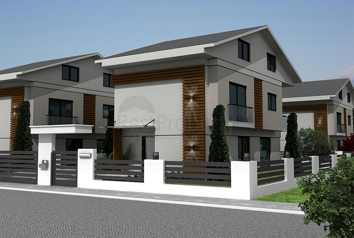 Близится к завершению 4-х спальная вилла с большим бассейном Фетхие