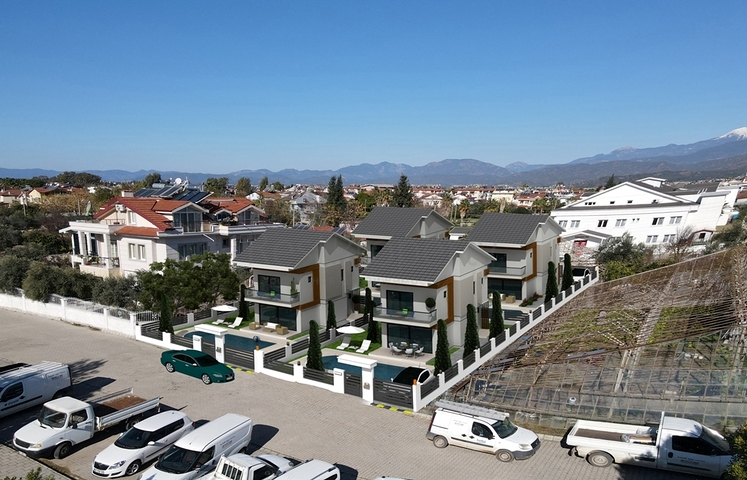 Близится к завершению 4-х спальная вилла с большим бассейном Фетхие