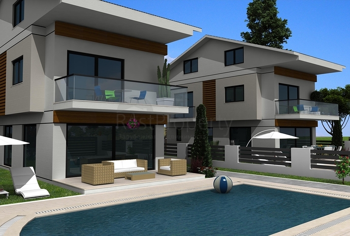 Близится к завершению 4-х спальная вилла с большим бассейном Фетхие