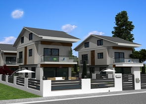 Близится к завершению 4-х спальная вилла с большим бассейном Фетхие