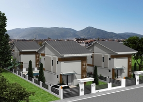 Близится к завершению 4-х спальная вилла с большим бассейном Фетхие