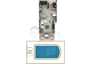 Близится к завершению 4-х спальная вилла с большим бассейном Фетхие