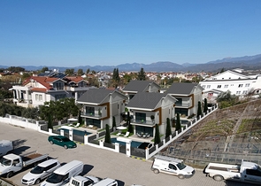 Близится к завершению 4-х спальная вилла с большим бассейном Фетхие