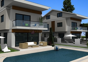 Близится к завершению 4-х спальная вилла с большим бассейном Фетхие