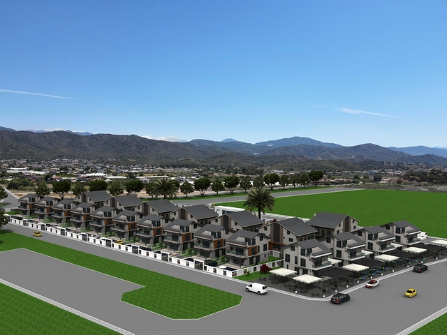 Квартира 2+1 4+1 и Отдельно стоящая  вилла с 4 спальнями на продажу в районе Коджа-Чалис