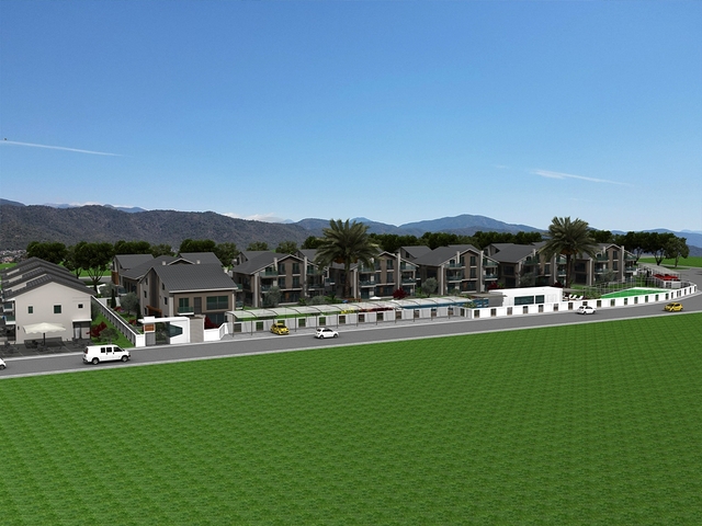 Квартира 2+1 4+1 и Отдельно стоящая  вилла с 4 спальнями на продажу в районе Коджа-Чалис