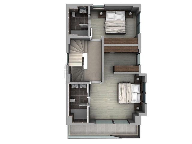 Квартира 2+1 4+1 и Отдельно стоящая  вилла с 4 спальнями на продажу в районе Коджа-Чалис