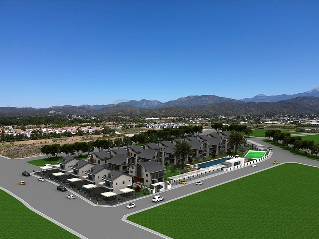 Квартира 2+1 4+1 и Отдельно стоящая  вилла с 4 спальнями на продажу в районе Коджа-Чалис