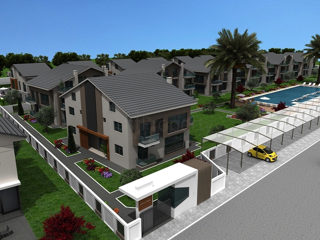 Квартира 2+1 4+1 и Отдельно стоящая  вилла с 4 спальнями на продажу в районе Коджа-Чалис