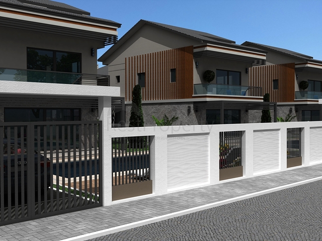 Квартира 2+1 4+1 и Отдельно стоящая  вилла с 4 спальнями на продажу в районе Коджа-Чалис